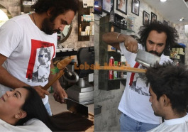 Tak mainlah pakai gunting Blowtorch Antara Alat Digunakan Barber Pakistan Ini Untuk Potong Rambut Pelanggan