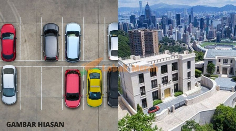 Macam beli rumah 1 Petak Parking Di Hong Kong Ini Terjual Dengan Harga RM5 Juta