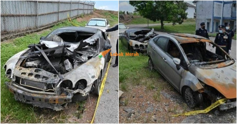 bakar bentley nak claim insurans bayar hutang ahlong