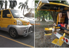 Proton Juara DIY Campervan