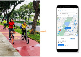 Bicyle Friendly Lane Singapura
