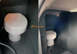 f3 toilet in car