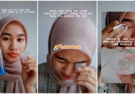 Gadis Ini Kongsi Cara Cuci Mata Dengan Bersih