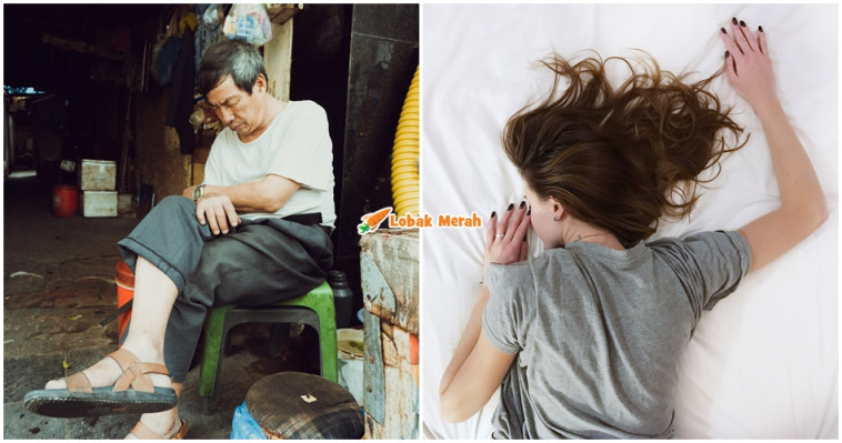 posisi tidur yang salah