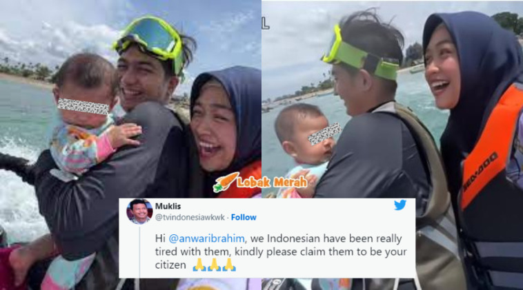 Netizen Indonesia Penat Dengan YouTuber Viral Bawa Bayi Naik Jet Ski Mahu Anwar Ibrahim Claim Warganegara 3