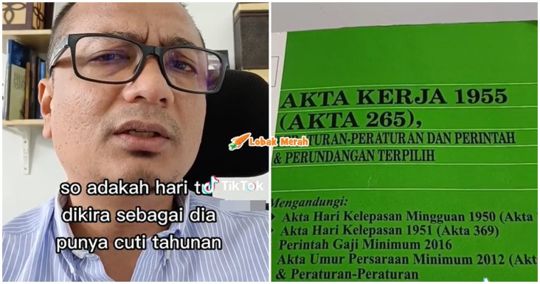 ft kena mc masa cuti AL
