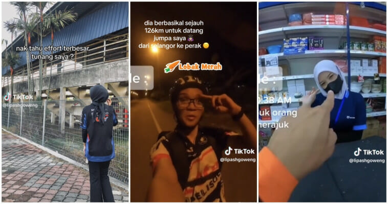 ft tunang berbasikal 126KM