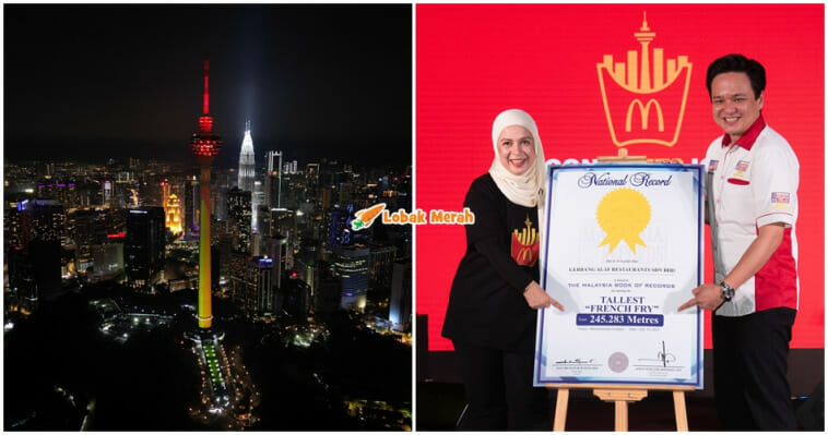 menara kl jadi french fry