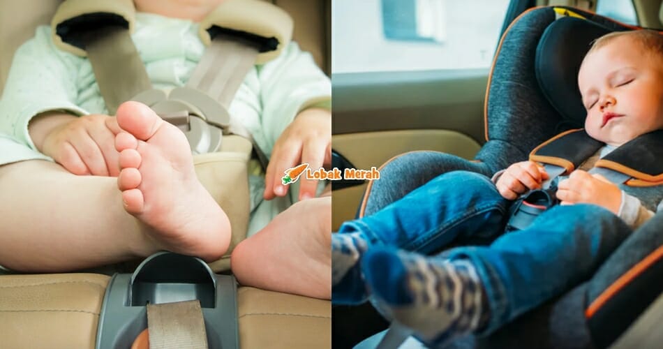 f1 baby dalam kereta