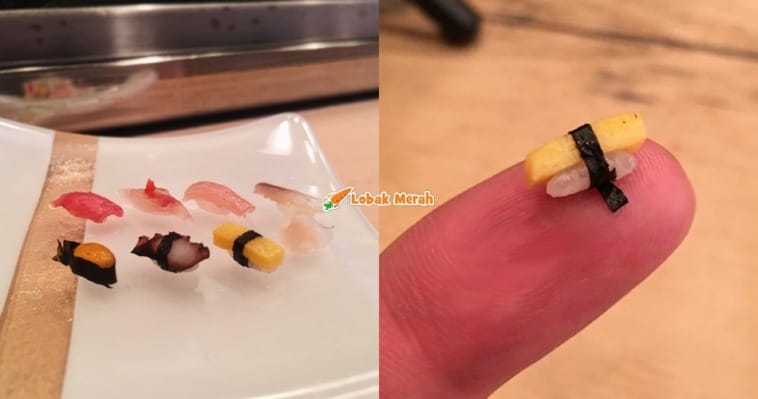 f3 sushi paling kecil