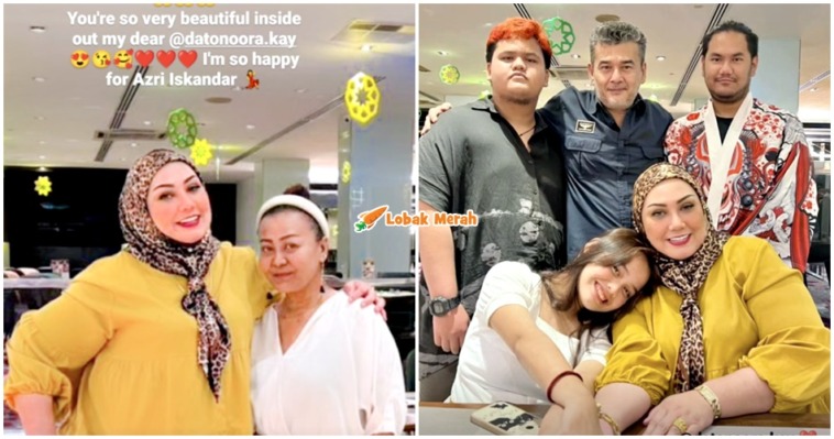 ellie jumpa kekasih baru azri iskandar