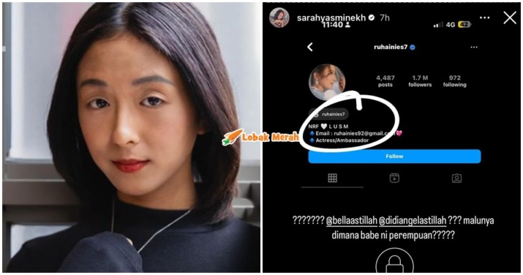 sarah yasmine sound lagi ruhainies LUSM NRF