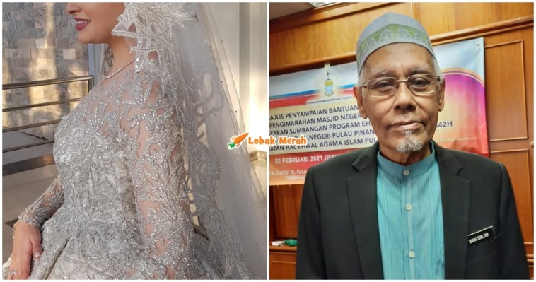pakaian nikah mencolok mata