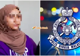 influencer ditahan polis pecah masuk rumah