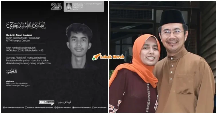 ibu bapa berpatah balik dari umrah rempuh suv