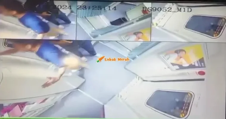 tarik brek kecemasan tren KTMB dengan sengaja