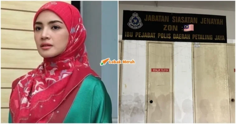 fazura fitnah laporan polis