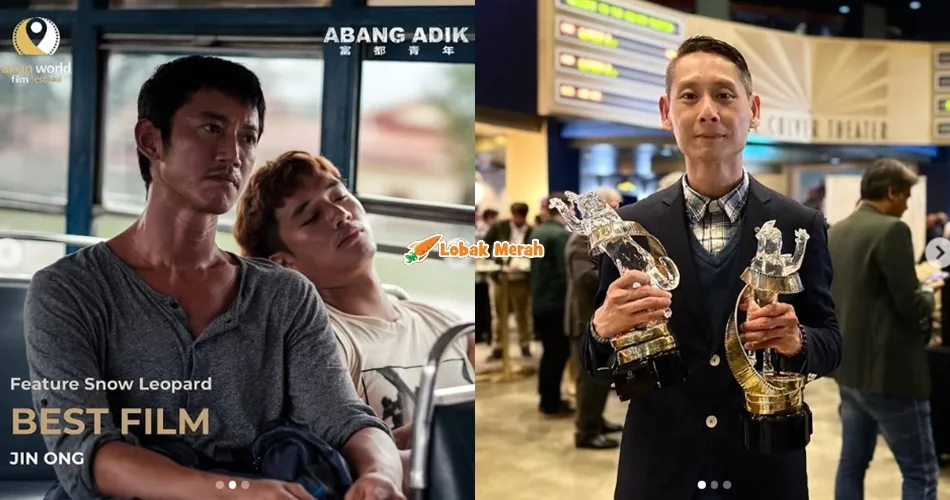 filem Abang Adik menang anugerah filem terbaik di Los Angeles