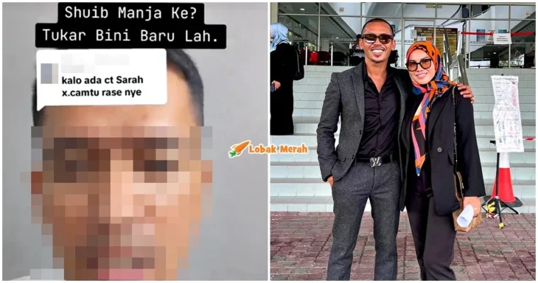 shuib tukar bini baru