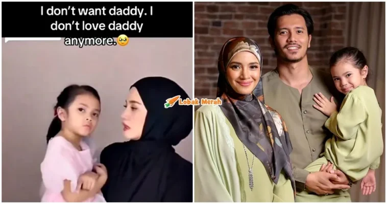 fatima tak sayang daddy fazura fattah