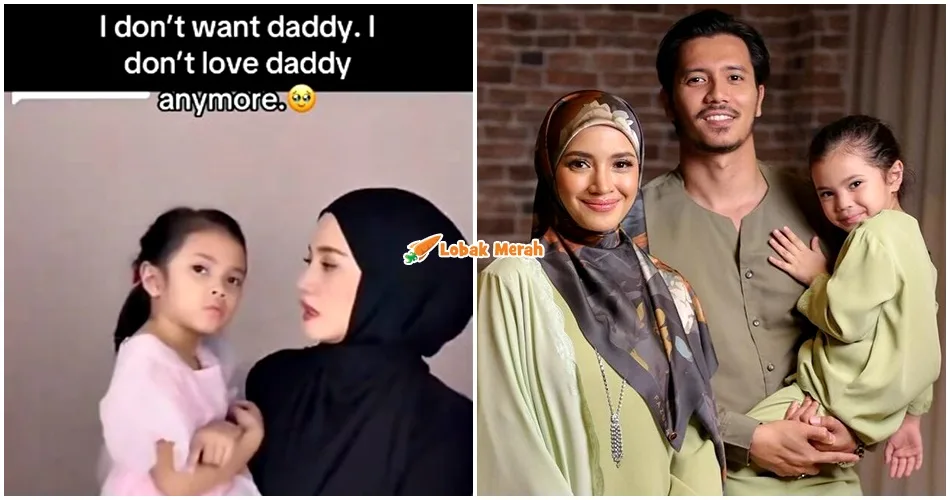fatima tak sayang daddy fazura fattah
