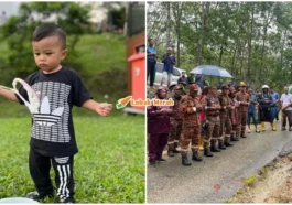 guna anjing k9 cari kanak kanak hilang