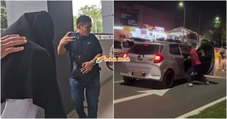 anggota tentera tumbuk wanita