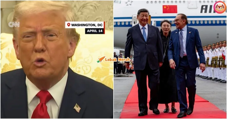 trump sindir china lawat asean