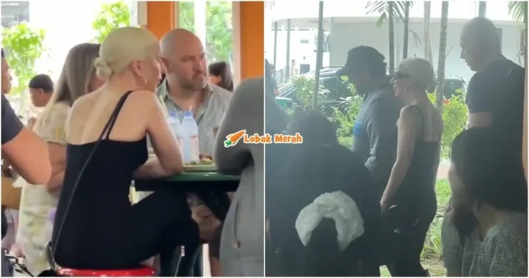 lady gaga lepak medan selera