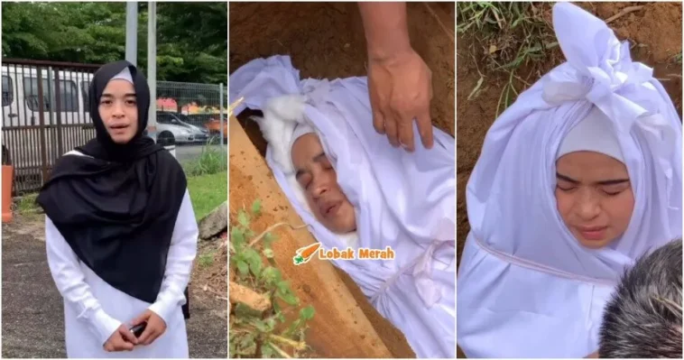 noorkhiriah berlakon jadi jenazah