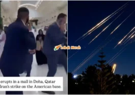 rakyat qatar panik iran serang us base