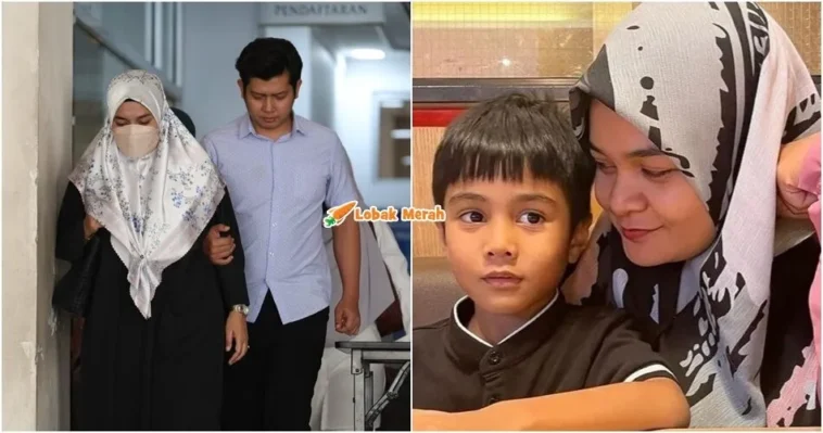 ismanira ibu zayn rayyan menangis