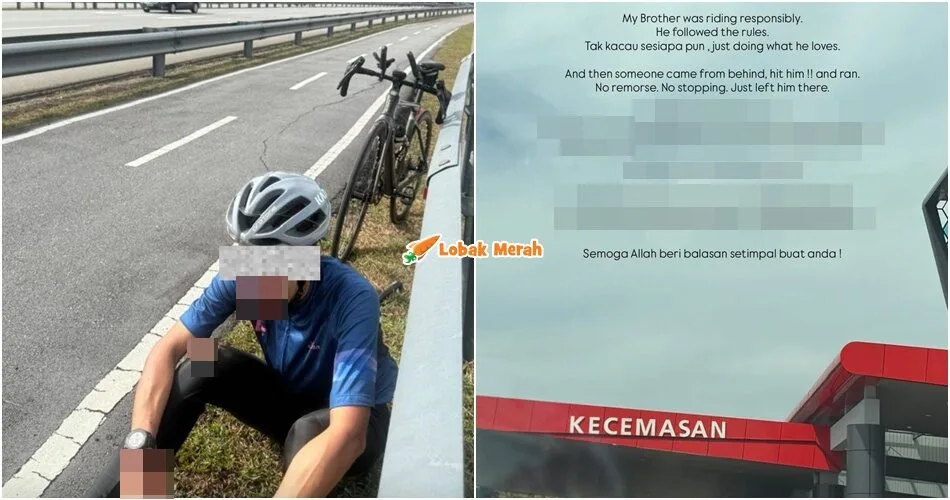 penunggang basikal dilanggar lari