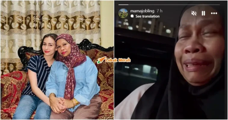 ibu dan anna jobling bergaduh dipukul