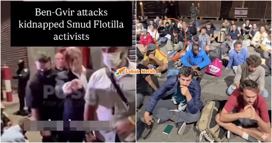 aktivis malaysia video menteri israel hina