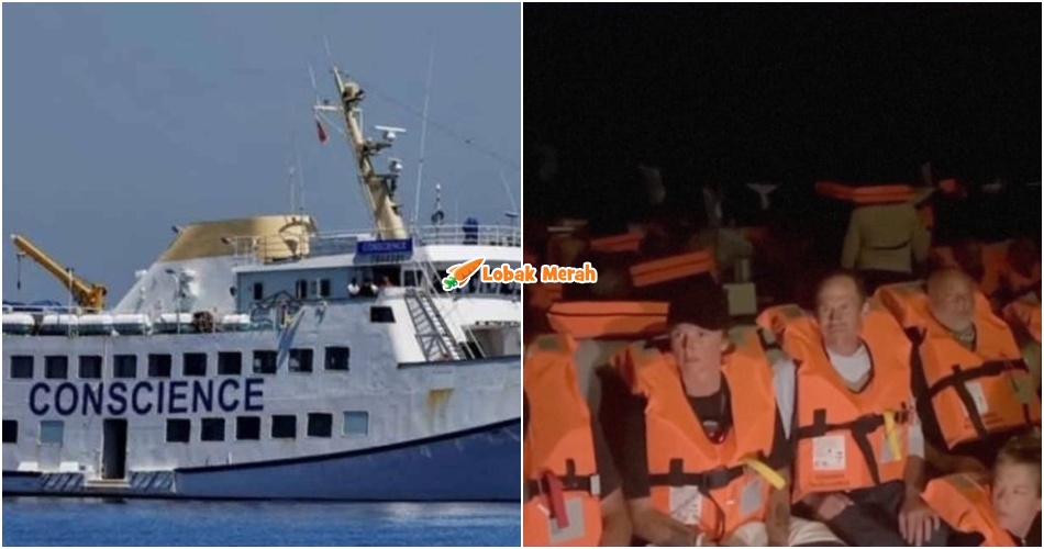 kapal conscience tiba di ashdod