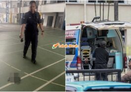 pelajar tunjuk pisau tikam pelajar