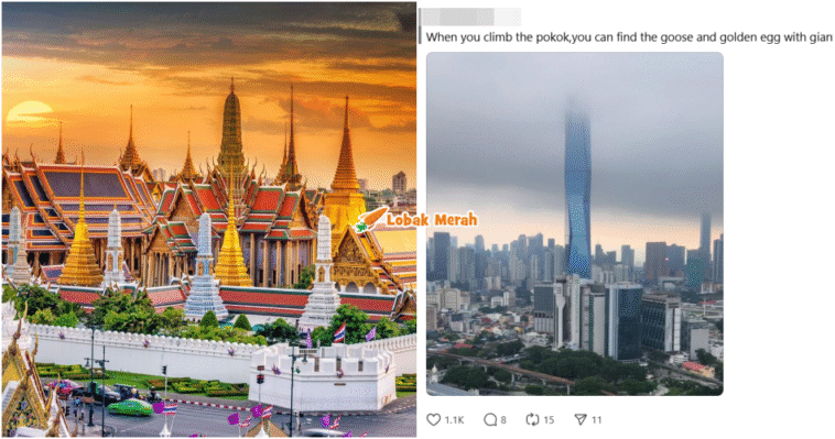 bangkok lebih maju 400 kali KL