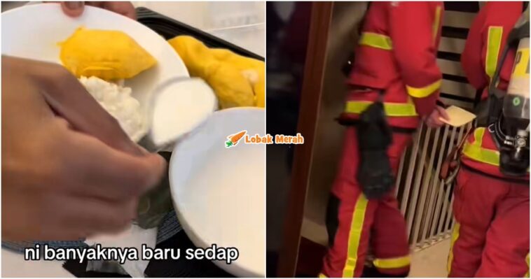 durian bomba serbu rumah paris
