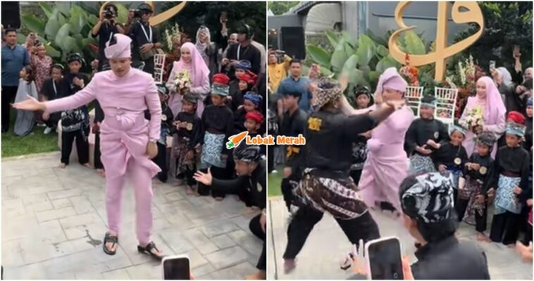 fattah amin bersilat majlis perkahwinan