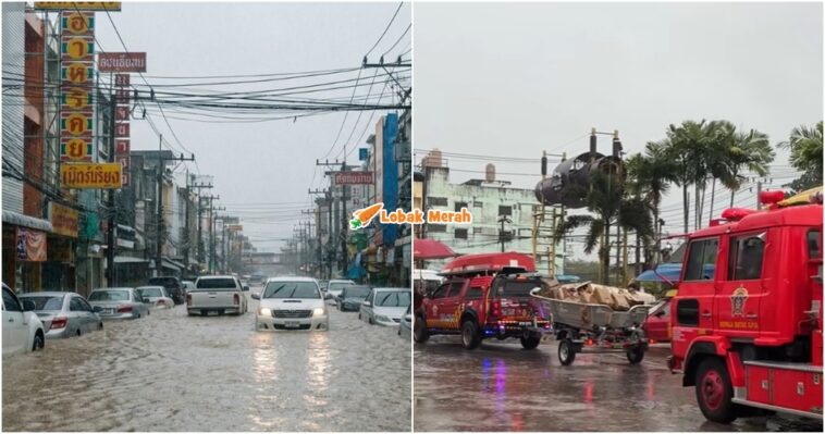 mangsa banjir di hatyai tidak mahu diselamatkan
