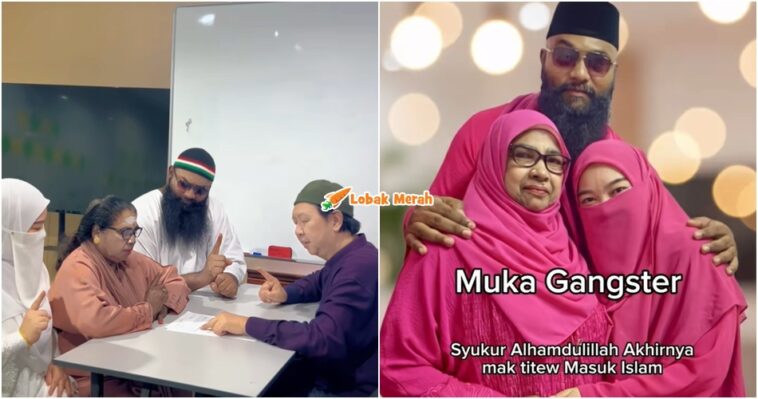 perjalanan ibu muka gangster peluk islam